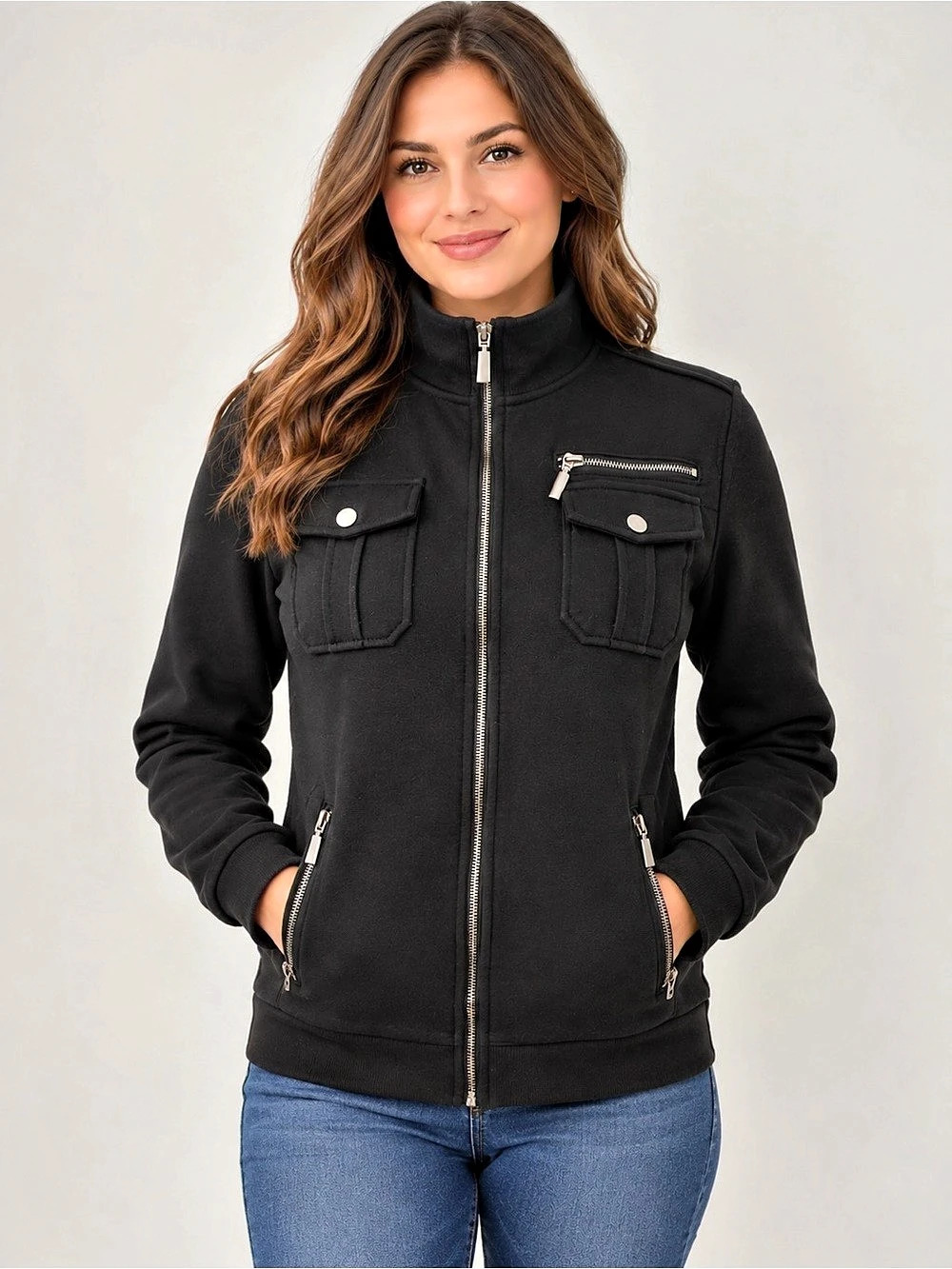 S&P Utility Jacket Black Size small (men’s)